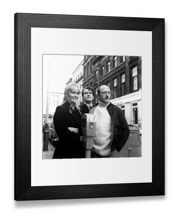 Framed Print : Three stars relax in Newcastle on February 16, 1972, before getting ready to take part in Framed Print : Three stars relax in Newcastle on February 16, 1972, before getting ready to take part in