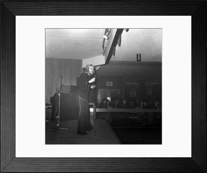 Framed Print : The Sunday Sun Jack Olubs Road Show at Westerhope Excelsior Social Club