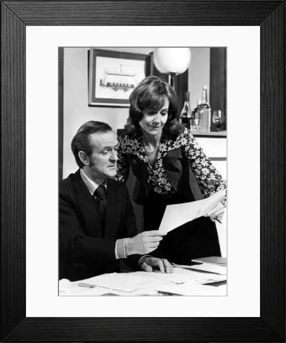 Framed Print : Television programme - Scenes from the three-part series The Brothers Framed Print : Television programme - Scenes from the three-part series The Brothers