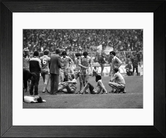 Framed Print : Tottenham Hotspur v Manchester City, FA Cup Final, Saturday 9th May 1981 Framed Print : Tottenham Hotspur v Manchester City, FA Cup Final, Saturday 9th May 1981