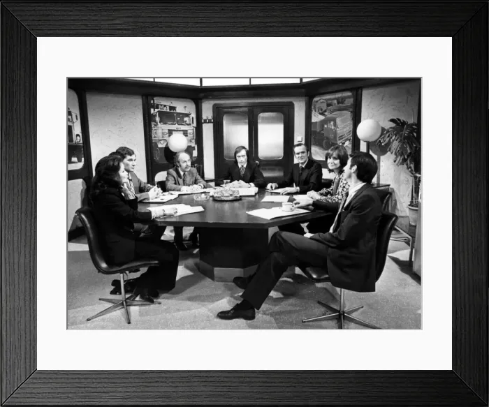 Framed Print : Television programme - Scenes from the three-part series The Brothers Framed Print : Television programme - Scenes from the three-part series The Brothers