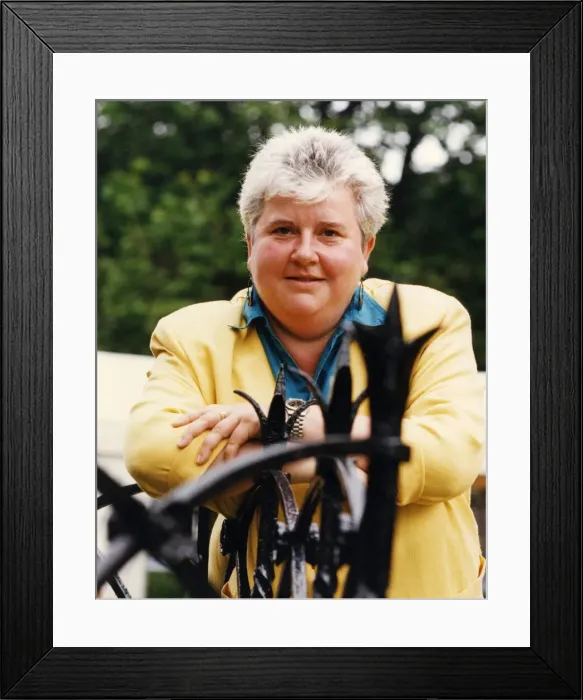 Framed Print : Val McDermid, Author, 26th April 1994. Former Sunday People Journalist Framed Print : Val McDermid, Author, 26th April 1994. Former Sunday People Journalist