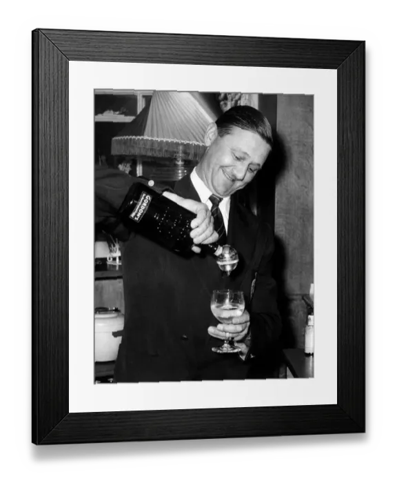 Framed Print : Monte Pearson, the former jockey who was the smallest Home Guard Framed Print : Monte Pearson, the former jockey who was the smallest Home Guard