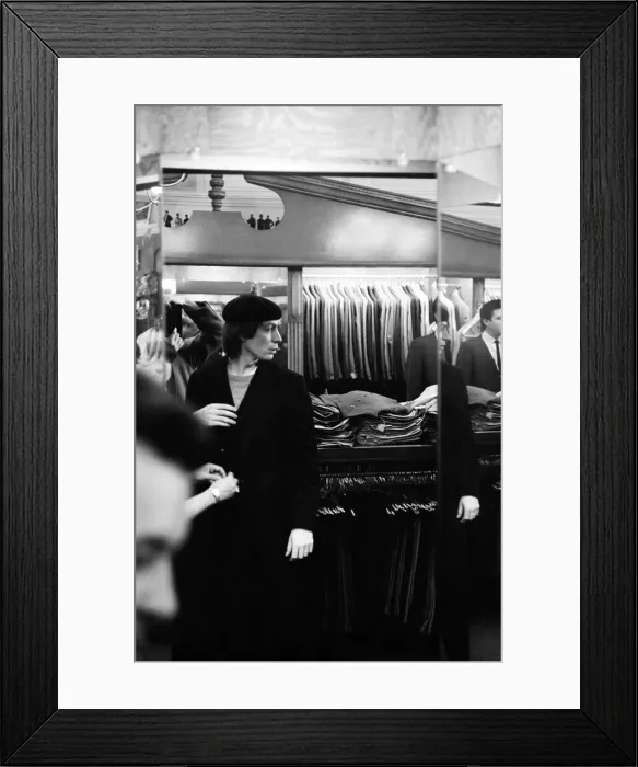 Framed Print : Charlie Watts on the morning of 4 June 1964 when The Rolling Stones were taken shopping Framed Print : Charlie Watts on the morning of 4 June 1964 when The Rolling Stones were taken shopping