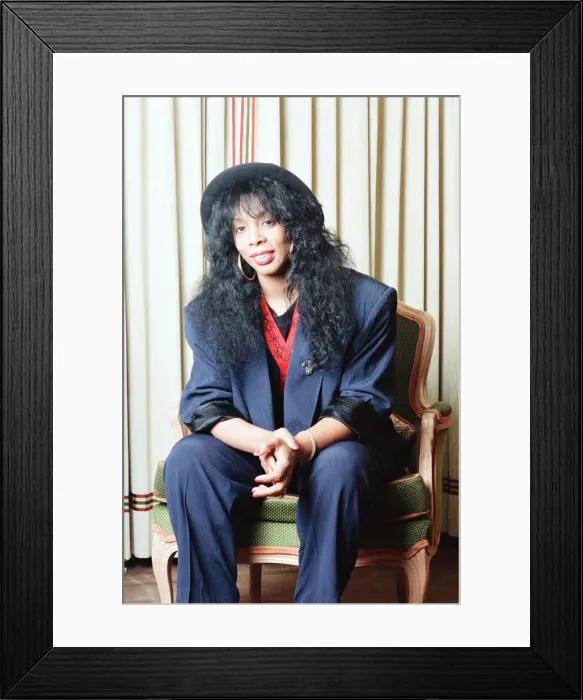 Framed Print : Donna Summer, 2nd May 1989 Framed Print : Donna Summer, 2nd May 1989