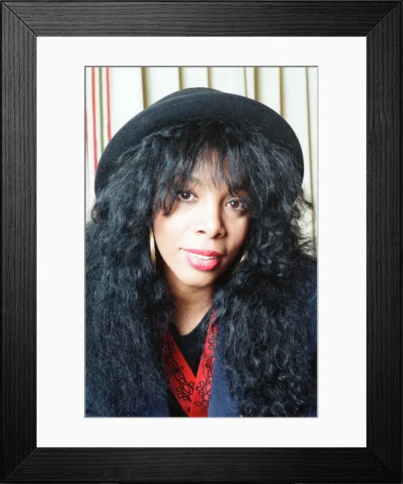Framed Print : Donna Summer, 2nd May 1989 Framed Print : Donna Summer, 2nd May 1989