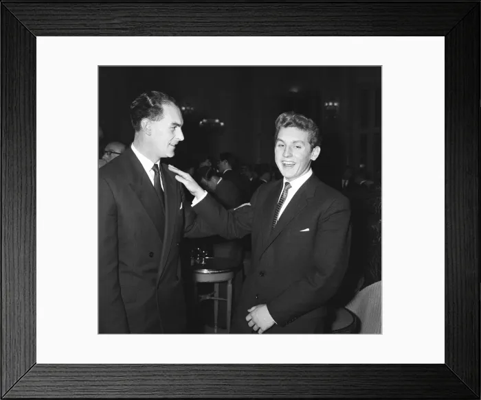 Framed Print : Ian MacIntosh Black, Scottish swimmer, pictured at Sportswriters Annual Dinner Framed Print : Ian MacIntosh Black, Scottish swimmer, pictured at Sportswriters Annual Dinner