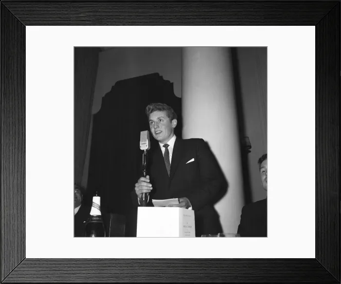 Framed Print : Ian MacIntosh Black, Scottish swimmer, pictured at Sportswriters Annual Dinner Framed Print : Ian MacIntosh Black, Scottish swimmer, pictured at Sportswriters Annual Dinner