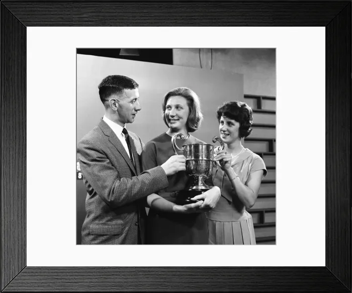 Framed Print : Anita Lonsbrough, swimmer from Great Britain who won a gold medal at the 1960 Summer