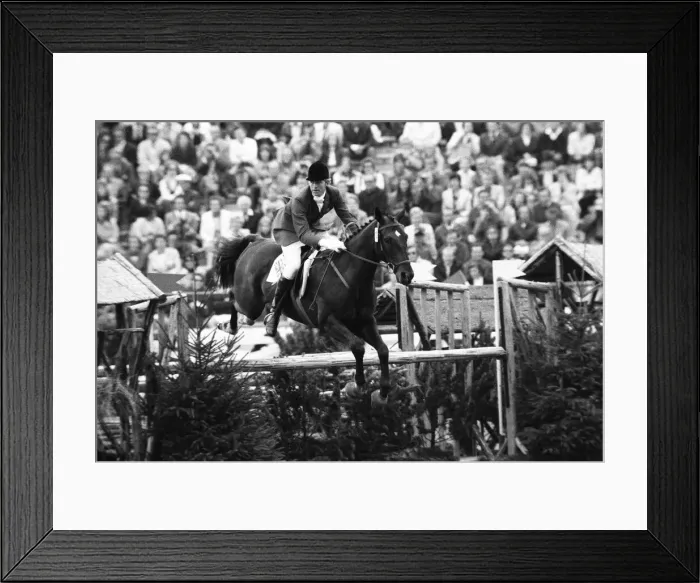 Framed Print : Equestrian Eventing at the Munch Olympic Games, Friday 1st September 1972 Framed Print : Equestrian Eventing at the Munch Olympic Games, Friday 1st September 1972