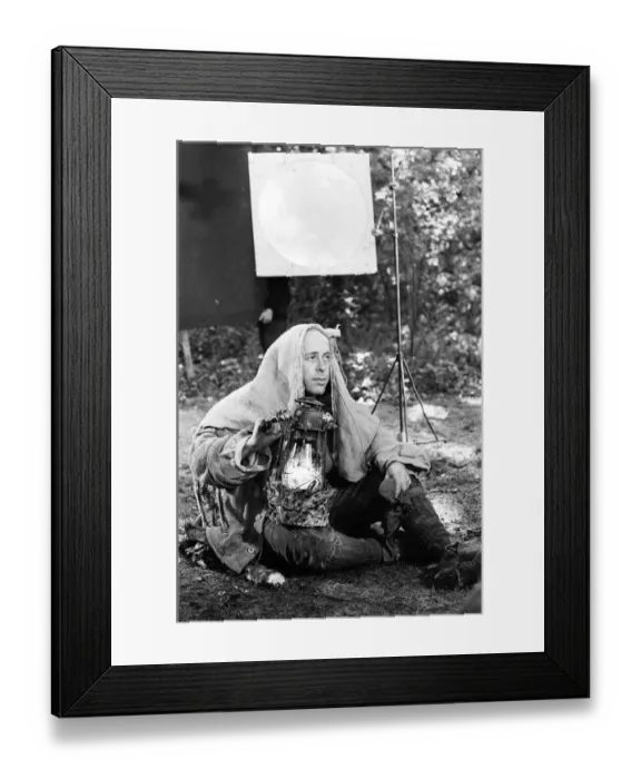 Framed Print : A damp corner of Dreamland: Snug the joiner Clive Swift Framed Print : A damp corner of Dreamland: Snug the joiner Clive Swift