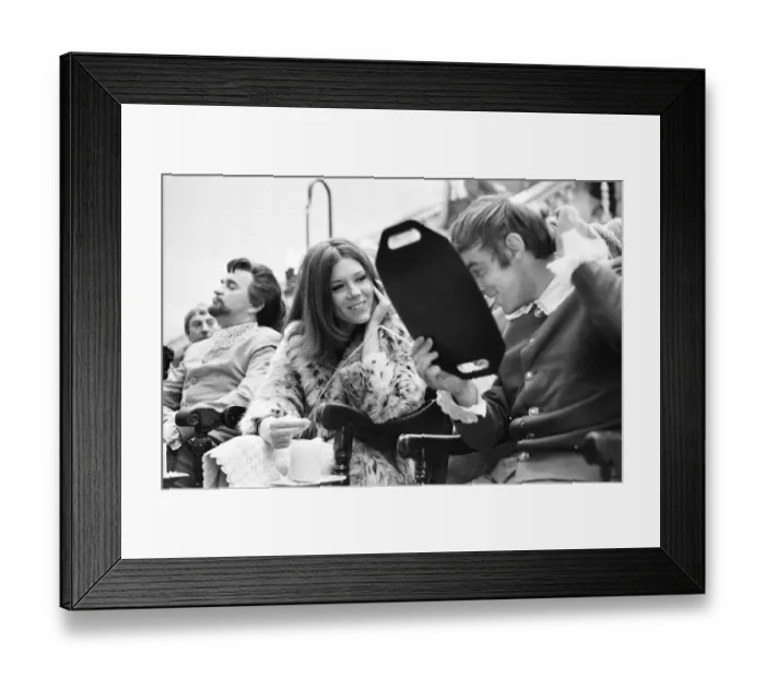 Framed Print : A final flick of the comb for Michael Jayston (Demetrius