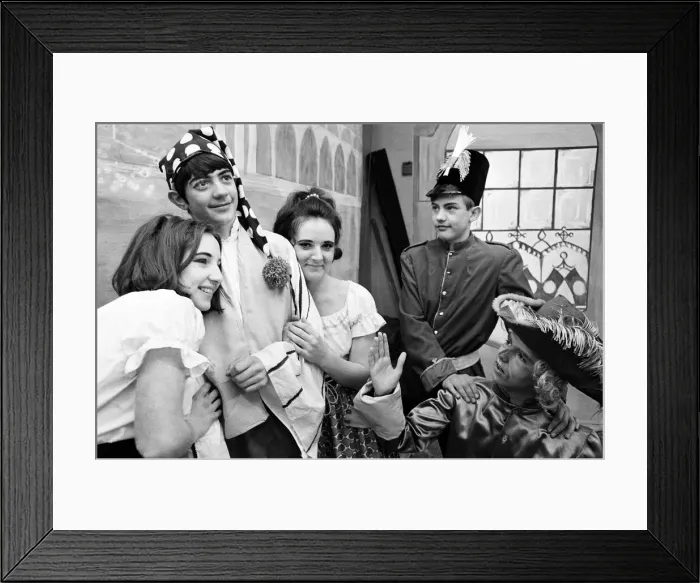 Framed Print : Dress rehearsal for school play The Gondoliers Framed Print : Dress rehearsal for school play The Gondoliers