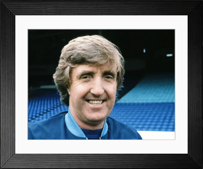 Framed Print : John Bond, Manchester City Football Manager, April 1981 Framed Print : John Bond, Manchester City Football Manager, April 1981