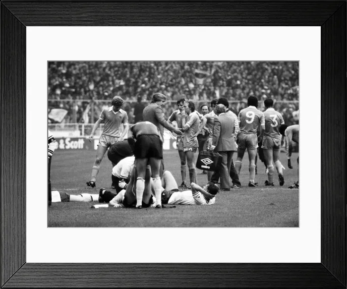Framed Print : Tottenham Hotspur v Manchester City, FA Cup Final, Saturday 9th May 1981 Framed Print : Tottenham Hotspur v Manchester City, FA Cup Final, Saturday 9th May 1981