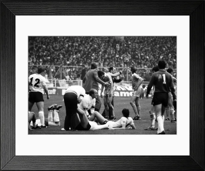 Framed Print : Tottenham Hotspur v Manchester City, FA Cup Final, Saturday 9th May 1981 Framed Print : Tottenham Hotspur v Manchester City, FA Cup Final, Saturday 9th May 1981