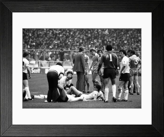Framed Print : Tottenham Hotspur v Manchester City, FA Cup Final, Saturday 9th May 1981 Framed Print : Tottenham Hotspur v Manchester City, FA Cup Final, Saturday 9th May 1981