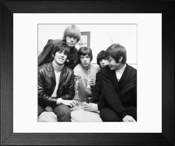 Framed Print : Rolling Stones: The Rolling Stones pictured in Manchester Framed Print : Rolling Stones: The Rolling Stones pictured in Manchester