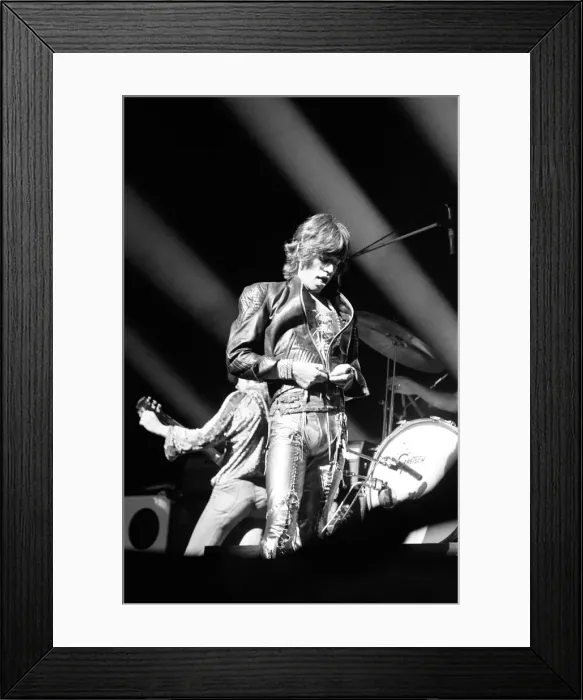 Framed Print : The Rolling Stones seen here on stage at the Empire Stadium Wembley 8th September 1973 Framed Print : The Rolling Stones seen here on stage at the Empire Stadium Wembley 8th September 1973