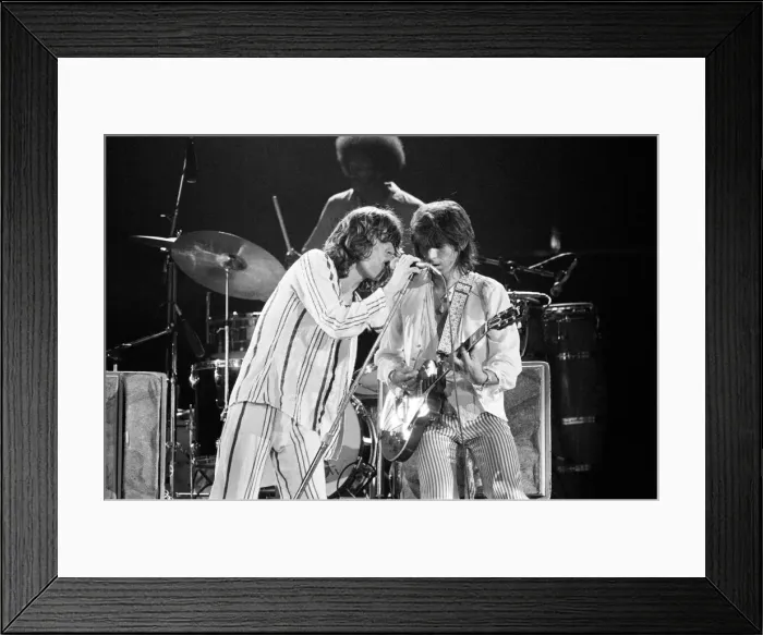 Framed Print : The Rolling Stones in concert at Hemisfair Plaza Arena & Convention Centre, San Antonio