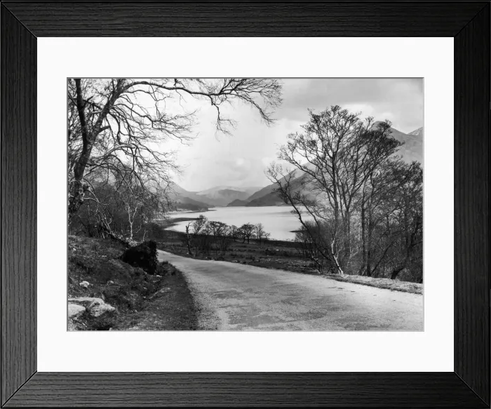 Framed Print : The Paps of Glen Coe seen from Loch Leven. 7th March 1941 Framed Print : The Paps of Glen Coe seen from Loch Leven. 7th March 1941