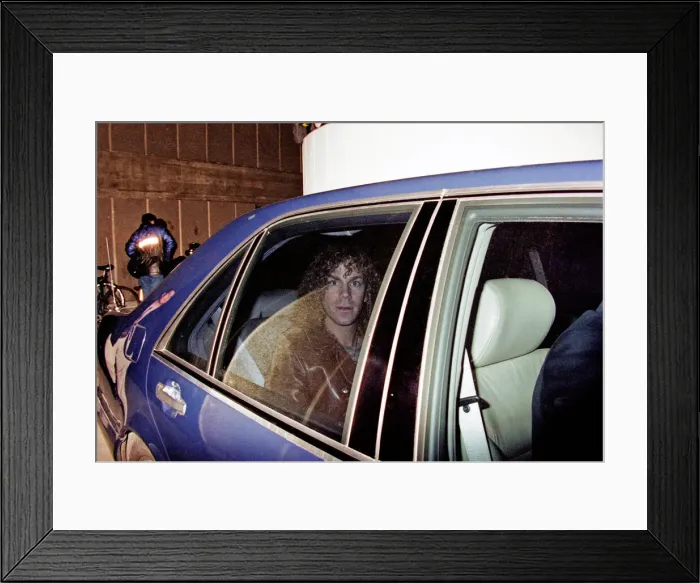 Framed Print : Bon Jovi brought the walkways of Londons South Bank to a standstill when they played Framed Print : Bon Jovi brought the walkways of Londons South Bank to a standstill when they played