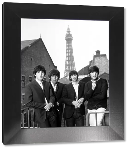 The Beatles before playing at the Opera House in Blackpool 16 August 1964