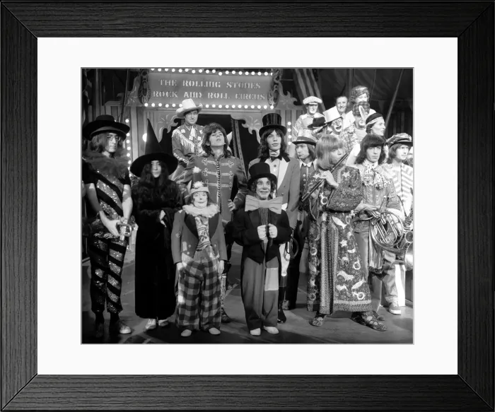 Framed Print : John Lennon and Yoko at The Rolling Stones Rock n Roll Circus Framed Print : John Lennon and Yoko at The Rolling Stones Rock n Roll Circus