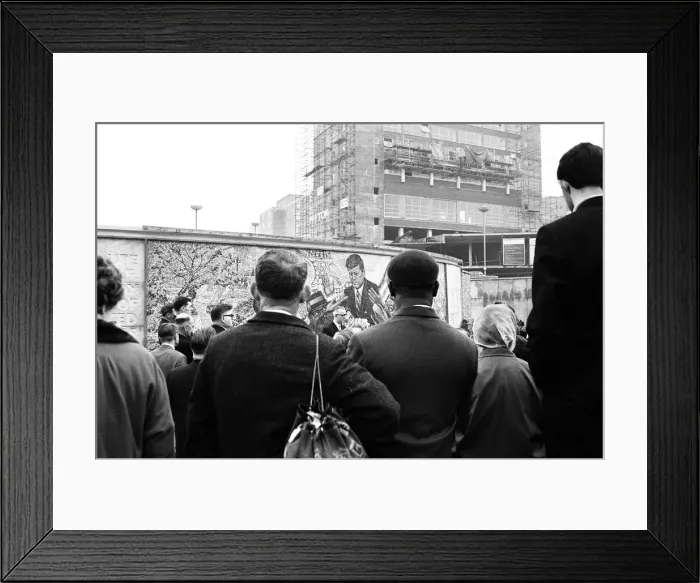 Framed Print : Unveiling of President Kennedy 160, 000 piece memorial mosaic, located in Kennedy Gardens Framed Print : Unveiling of President Kennedy 160, 000 piece memorial mosaic, located in Kennedy Gardens