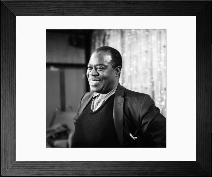 Framed Print : Louis Armstrong 1959 Framed Print : Louis Armstrong 1959