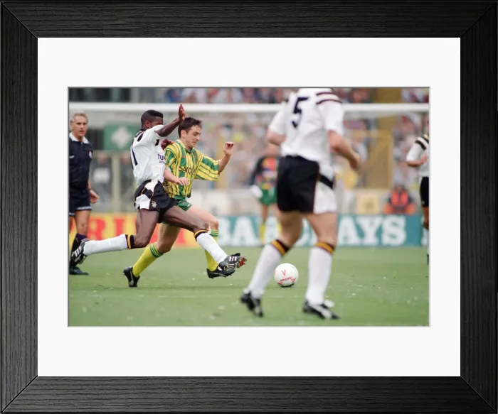 Framed Print : English League Division Two Play Off Final at Wembley Stadium