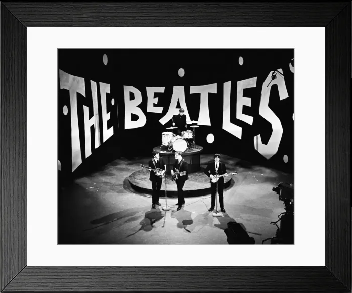 Framed Print : The Beatles in New York rehearse for their appearance on the Ed Sullivan TV Show Framed Print : The Beatles in New York rehearse for their appearance on the Ed Sullivan TV Show