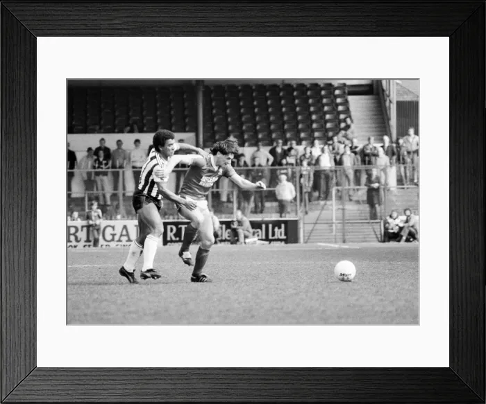 Framed Print : English League Division Two match at Blundell Park. Grimsby 0 v Middlesbrough 3 Framed Print : English League Division Two match at Blundell Park. Grimsby 0 v Middlesbrough 3
