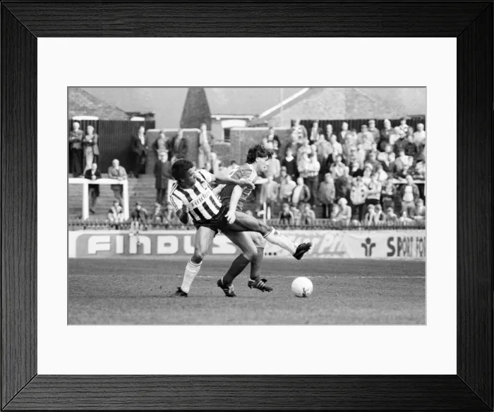 Framed Print : English League Division Two match at Blundell Park. Grimsby 0 v Middlesbrough 3 Framed Print : English League Division Two match at Blundell Park. Grimsby 0 v Middlesbrough 3