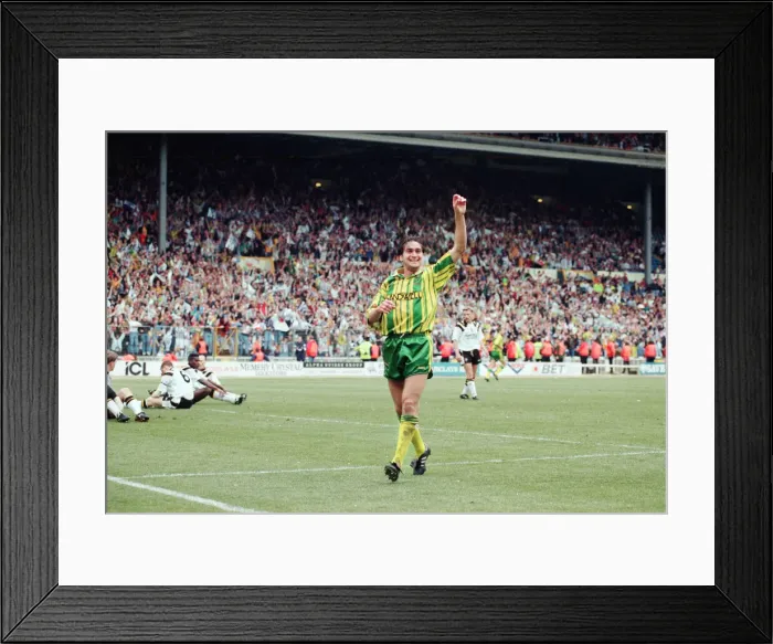 Framed Print : English League Division Two Play Off Final at Wembley Stadium Framed Print : English League Division Two Play Off Final at Wembley Stadium