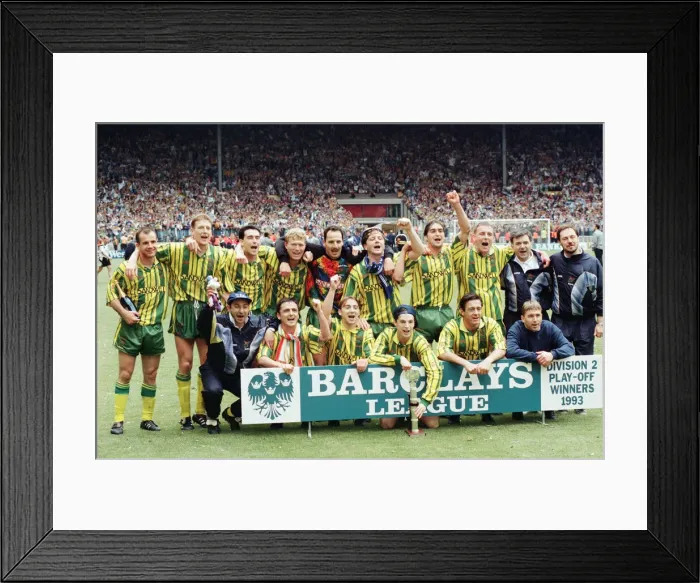 Framed Print : English League Division Two Play Off Final at Wembley Stadium