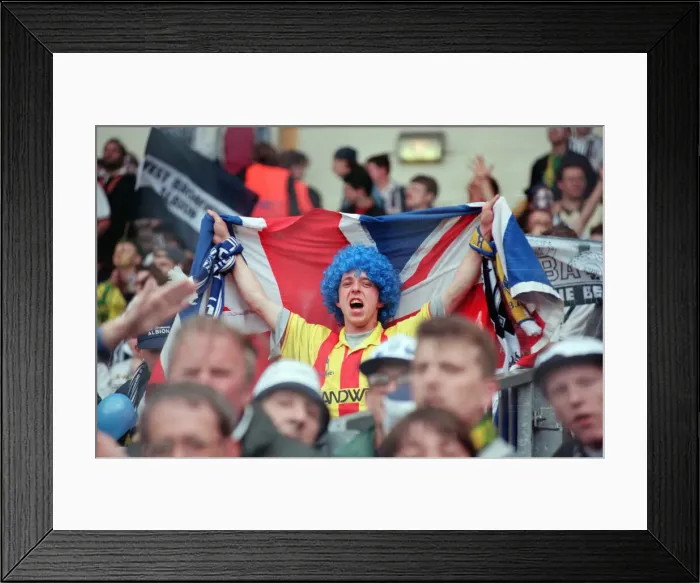 Framed Print : English League Division Two Play Off Final at Wembley Stadium Framed Print : English League Division Two Play Off Final at Wembley Stadium