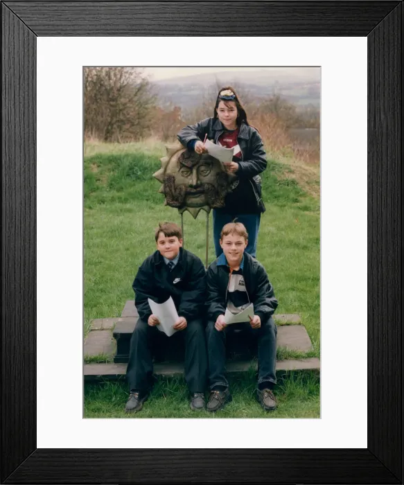 Framed Print : North East childrens television programme Byker Grove