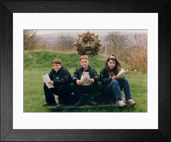Framed Print : North East childrens television programme Byker Grove