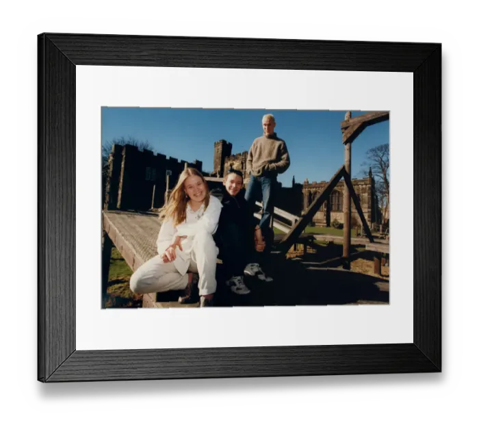 Framed Print : North East childrens television programme Byker Grove