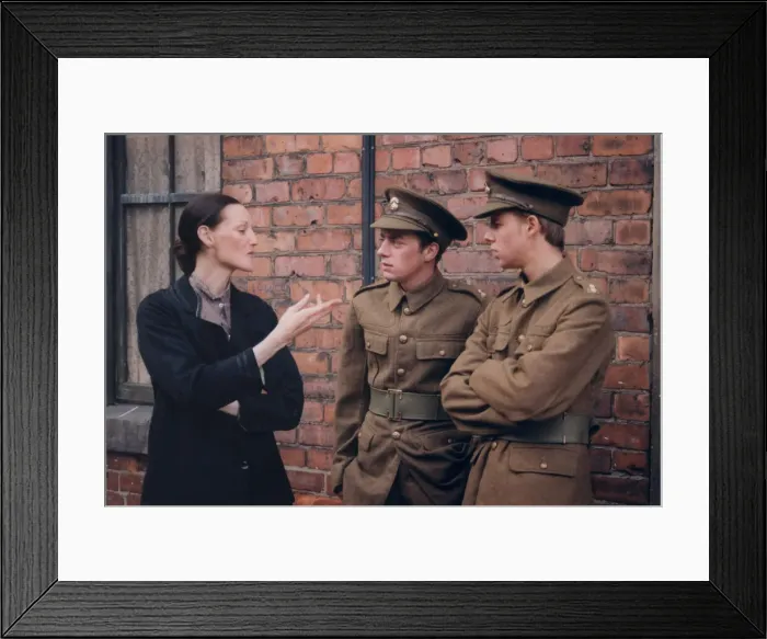 Framed Print : The filming of new Catherine Cookson drama, Colour Blind at at Tyne Tees studios in Framed Print : The filming of new Catherine Cookson drama, Colour Blind at at Tyne Tees studios in