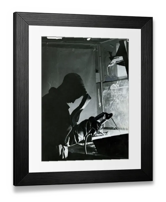 Framed Print : Stow college Glasgow 1946. Electric Welding by John Berwick of Gorbals, Glasgow, Scotland Framed Print : Stow college Glasgow 1946. Electric Welding by John Berwick of Gorbals, Glasgow, Scotland