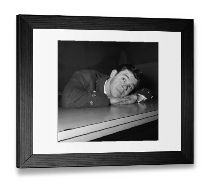 Framed Print : Y2K Andy Stewart 1960 A 20 year old Andy Stewart at rehearsals for the Royal Framed Print : Y2K Andy Stewart 1960 A 20 year old Andy Stewart at rehearsals for the Royal