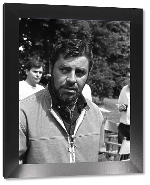 Director Jerry Lewis seen here on location at Eastnor Castle