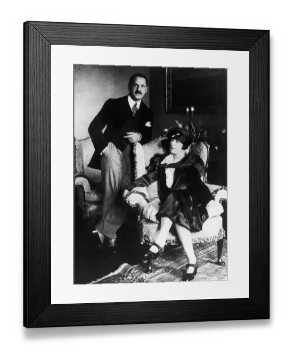 Framed Print : W Somerset Maugham May 1929 (1874 -1965) British novelist, playwright