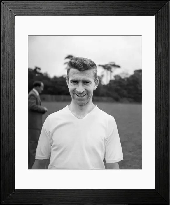Framed Print : Blackburn Rovers footballer Bryan Douglas 16th May 1961 Framed Print : Blackburn Rovers footballer Bryan Douglas 16th May 1961