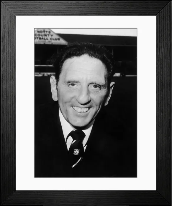 Framed Print : Notts County manager Jim Sirrel. August 1973 Framed Print : Notts County manager Jim Sirrel. August 1973