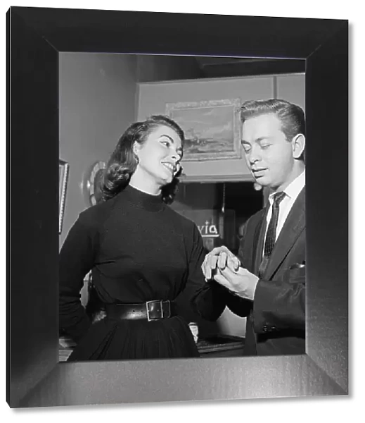 Mel Torme shares his secret and reveals his engagement to American model Arlene