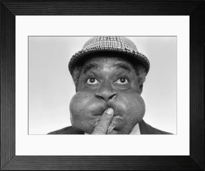 Framed Print : Dizzy Gillespie in Middlesbrough England. 25th July 1978 Framed Print : Dizzy Gillespie in Middlesbrough England. 25th July 1978