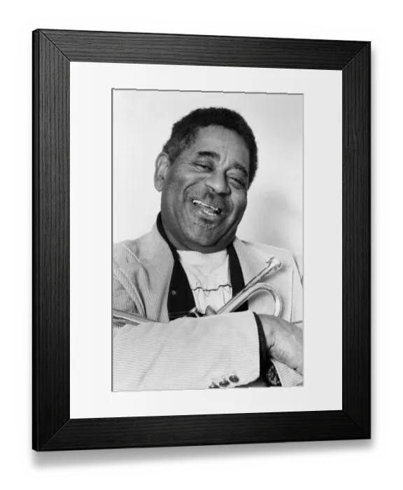 Framed Print : Dizzy Gillespie 23rd February 1980 Framed Print : Dizzy Gillespie 23rd February 1980